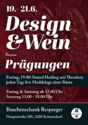 Design & Wein – Prägung